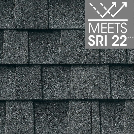 Timberline HDZ RS Stone Gray cool roof shingle, meets SRI 21