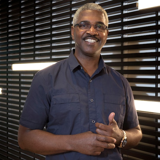 Kelvin Thomas, proud GAF employee serving over 40 years