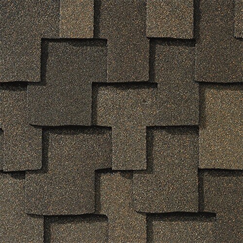 Grand Sequoia Weathered Wood roof shingles