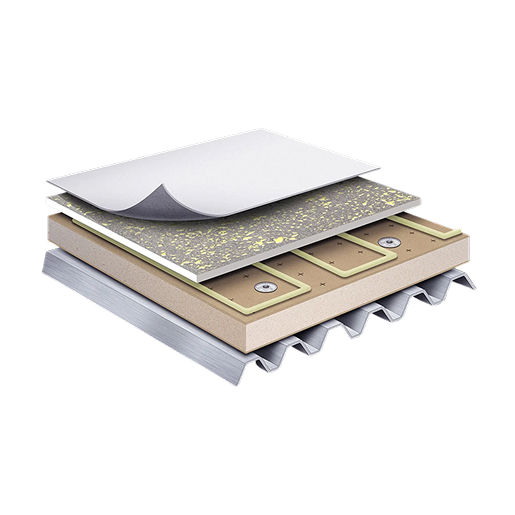 sandwich art of TPO fleece