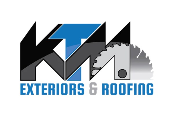 KTM exteriors & roofing logo