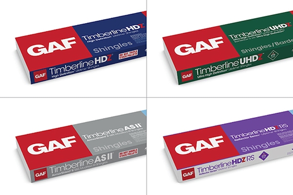 Packages of Timberline brand shingles that are eligible for a special promotion