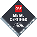 Metal Certified diamond badge