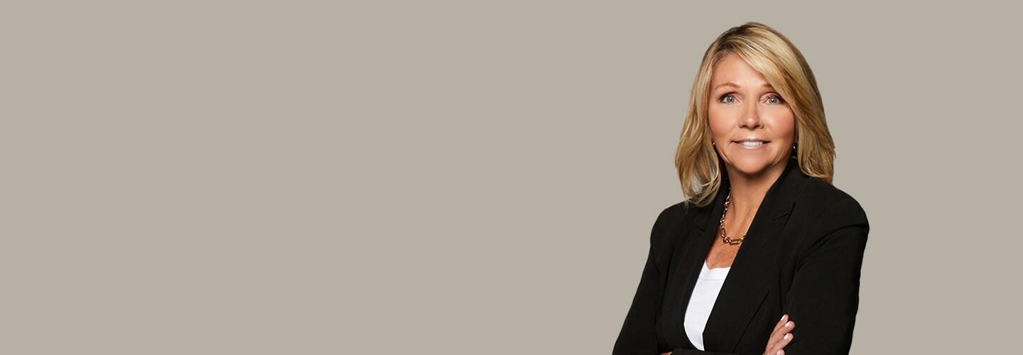 Headshot of Michelle Moore, Chief Transformation Officer of GAF.