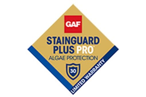 StainGuard Plus Pro Warranty badge
