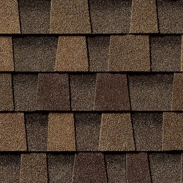 Closeup product image of GAF's NEW Timberline HDZ®  Shingles in Chestnut Valley