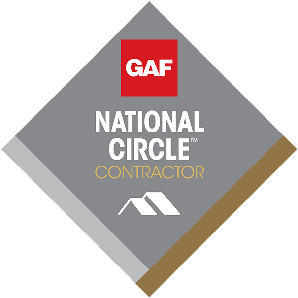 GAF National Circle Contractor Designation badge