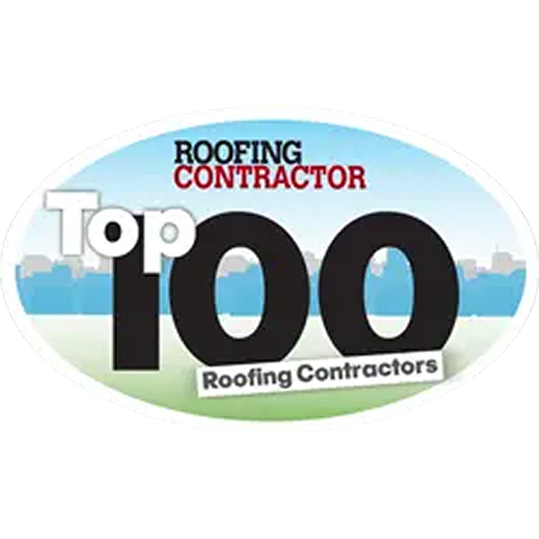 Top 100 Roofing Contractor designation logo