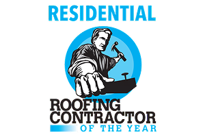 Residential Roofing Contractor of the Year award logo