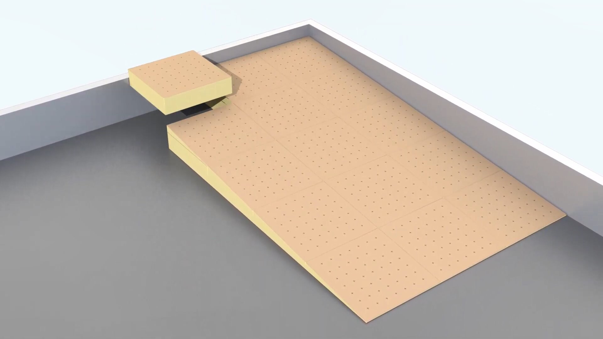 EnergyGuard™ Tapered Polyiso Insulation GAF Roofing