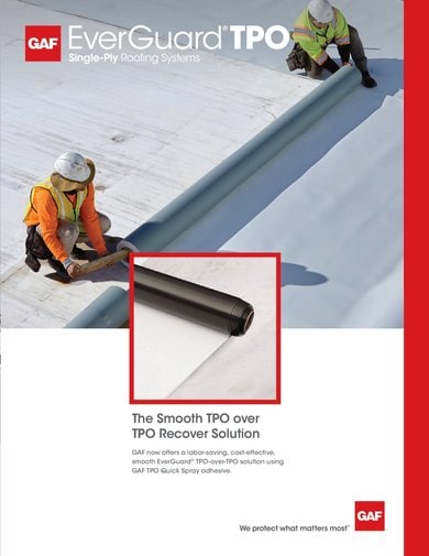 EverGuard TPO over TPO Recover Brochure - COMEG468