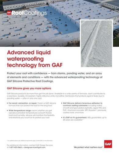 Silicone Benefits Sell Sheet - COMCO308