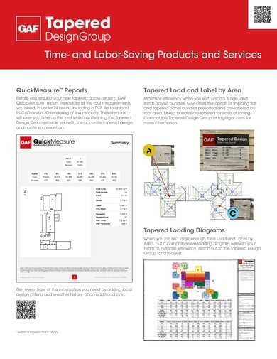 Tapered Time and Labor-Saving Products and Services - COMGT489