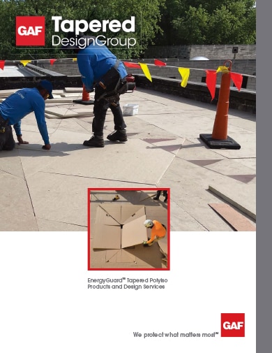 Tapered Polyiso Products & Design Services Brochure - COMGN7580