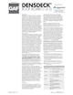 DensDeck Roof Board Data Sheet