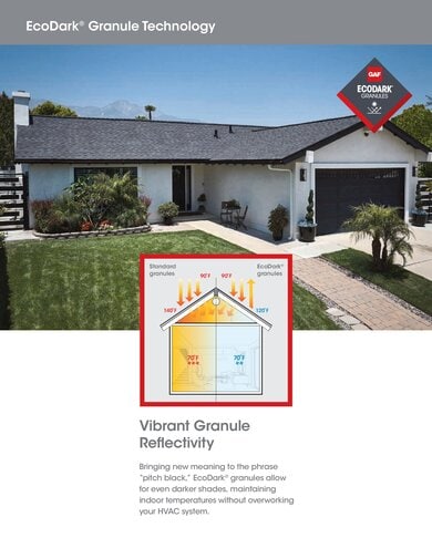 EcoDark Granules Sell Sheet - RESGN486