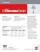 EverGuard Hercules Drain Data Sheet - COMEG854