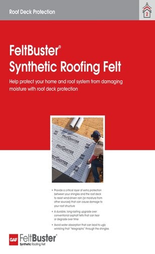 FeltBuster Synthetic Roofing Felt Sell Sheet - RESUL183