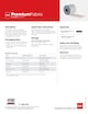 GAF Premium Fabric Data Sheet - COMCO718