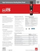 GAFGLAS #75 Base Sheet Data Sheet - COMA3300