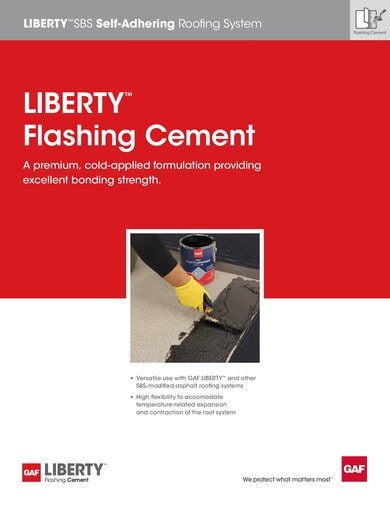 Liberty Flashing Cement Sell Sheet - RESLB403
