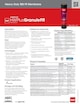 Ruberoid HW Plus Granule FR Heavy Duty SBS FR Membrane Data Sheet - COMAS026