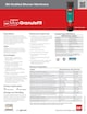 Ruberoid Mop Granule FR SBS Modified Bitumen Membrane Data Sheet - COMAS021