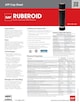 RUBEROID Torch Granule Membrane Data Sheet - COMAS013