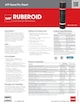 RUBEROID Torch Smooth Membrane Data Sheet - COMAS014