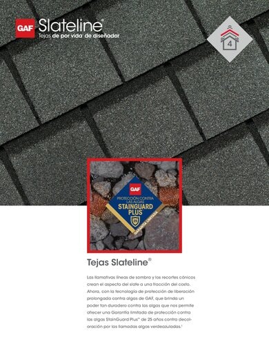 Slateline Shingles Data Sheet SPANISH - RESGN467SLS