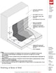 GAF PMMA Flashing Interply Flashing at Base of Wall Detail - 075600-321