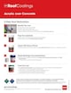 Acrylic Over Concrete 5 Step Roof Restoration Info Sheet - COMCO621