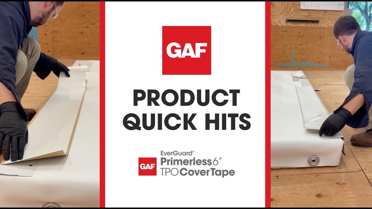 EverGuard™ TPO Primerless 6” Cover Tape