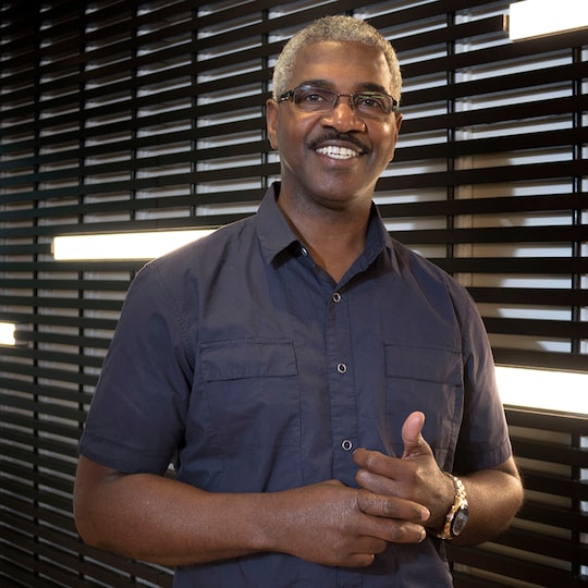 Kelvin Thomas, proud GAF employee serving over 40 years