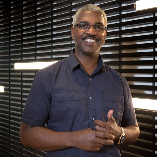 Kelvin Thomas, proud GAF employee serving over 40 years