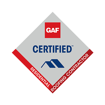 GAF certified residential roofing contractor diamond