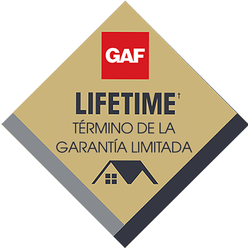 GAF Lifetime limited warranty diamond