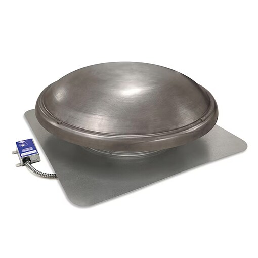 Master Flow Power Attic vent with thermostat