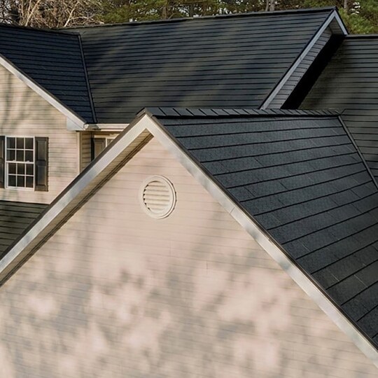The GAF TimberSteel™ premium metal roofing system on a house