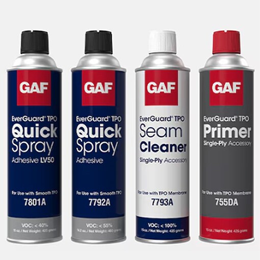Canisters of EverGuard TPO Aerosol sprays