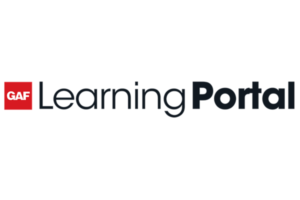 GAF LearningPortal logo.