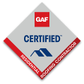 GAF certified residential roofing contractor diamond