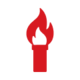 Icon of a torch