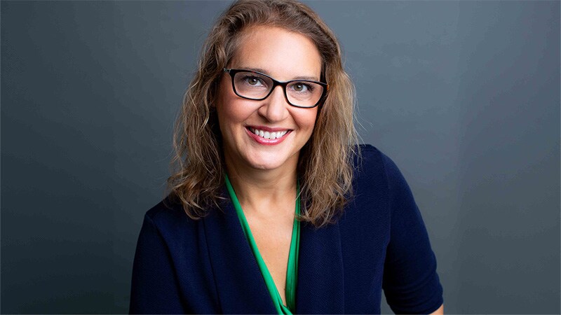 Head shot of Jennifer Keegan, Senior Director of Building & Roofing Science.