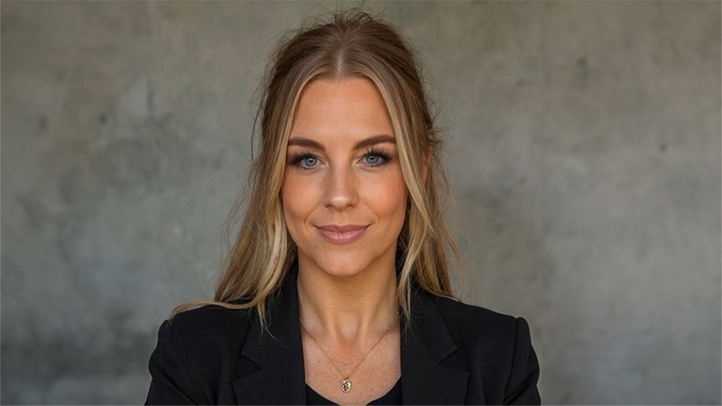 Headshot of Sydney Goepferich, Sr. Learning and Development Trainer - Storm Restoration. 
