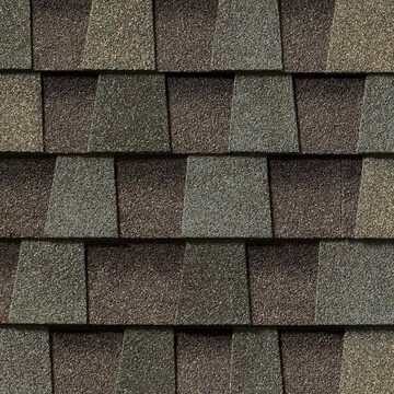 Closeup product image of GAF's NEW Timberline HDZ®  Shingles in Sierra Sand