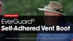 EverGuard Self-Adhered Vent Boot | TPO Accessories | Roofing it Right with Dave & Wally by GAF